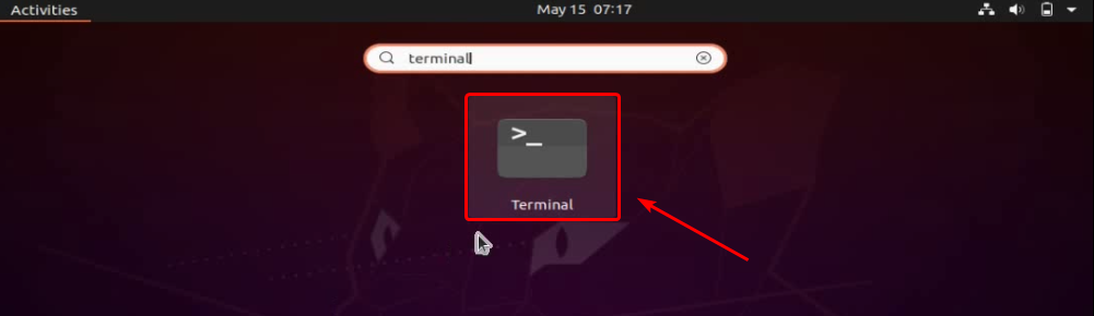 open terminal linux mint